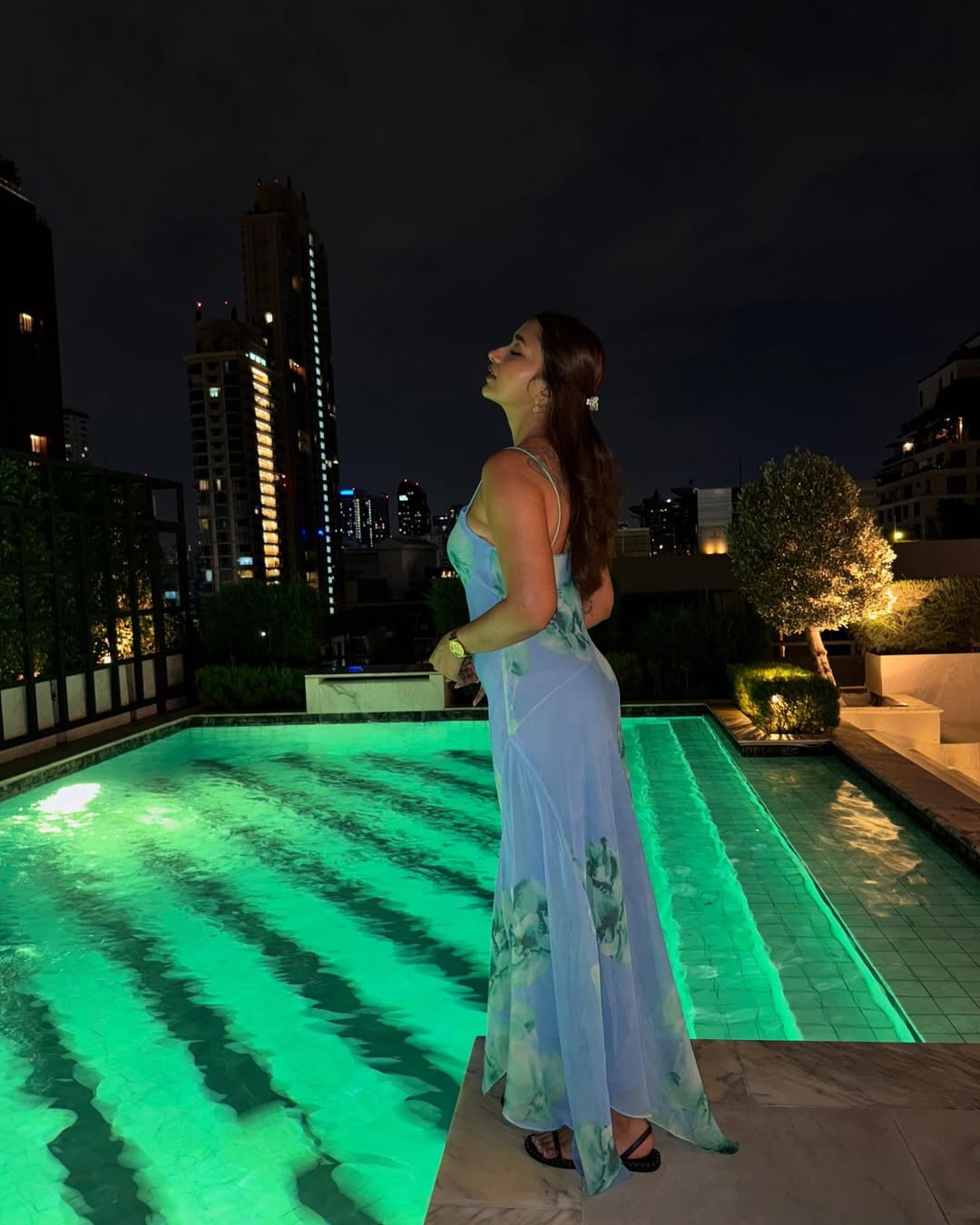 ELENOVA I light blue robe