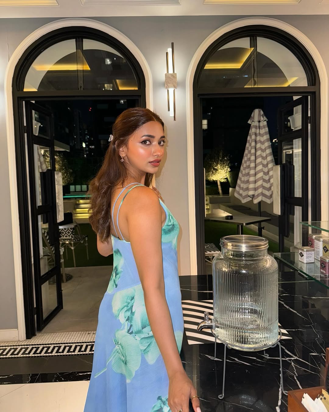 ELENOVA I light blue robe