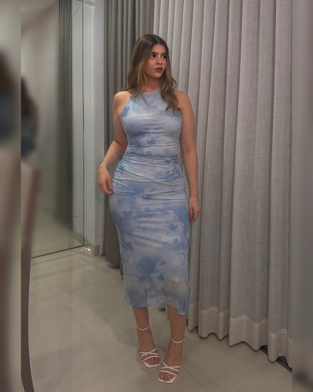 ELENOVA I Robe  Sky